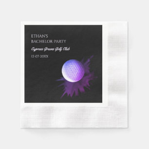 Servilleta De Papel Golf Bacheller Party - Golfing trip Classic golfis