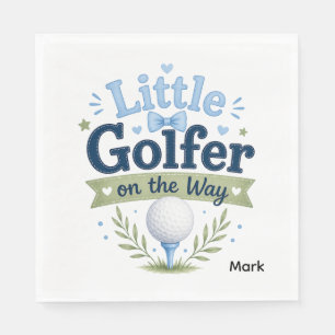 Servilleta De Papel Golf Bebé Niño pelota de golf acuarela