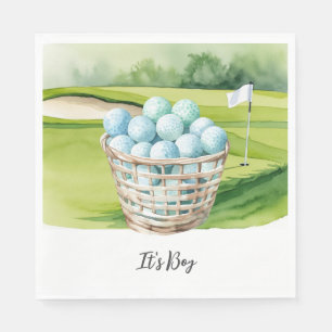 Servilleta De Papel Golf Es Niño para Baby Shower