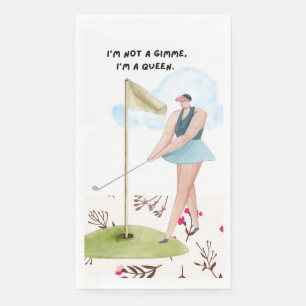 Servilleta De Papel Golf Funny Saying para Golfer