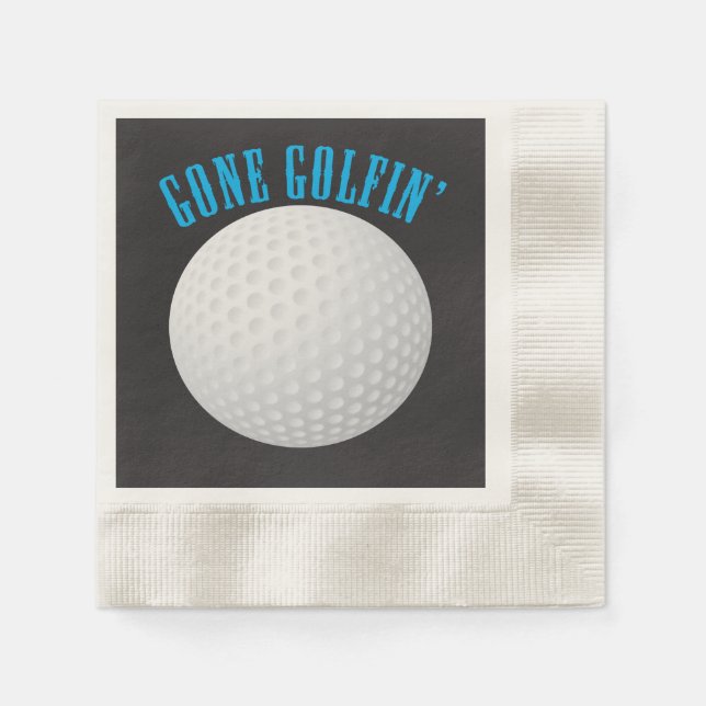 Servilleta De Papel Golf ⛳ Golf Ball Golf (Anverso)