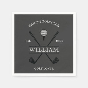 Servilleta De Papel Golf Lover Cross Club Paper