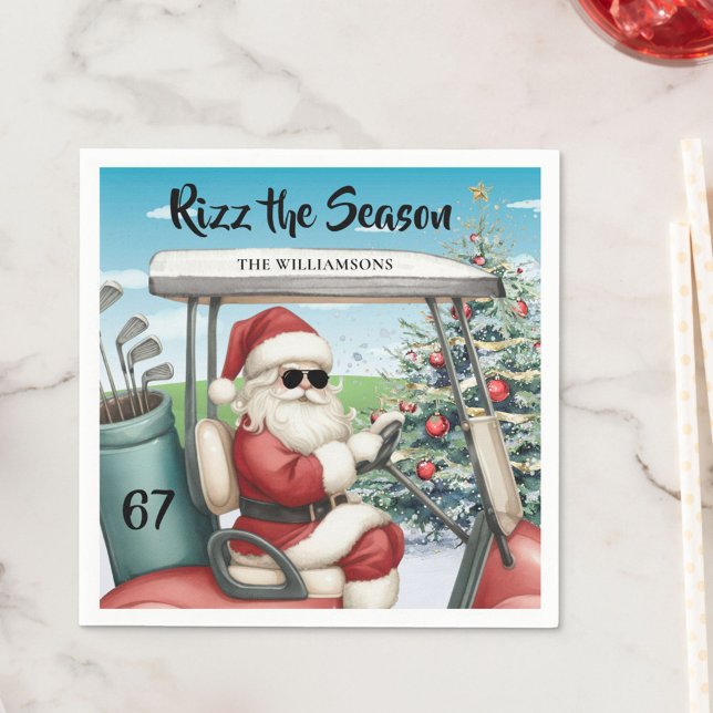 Servilleta De Papel Golf Theme Rizz the Season 67 Name (Subido por el creador)