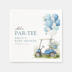 Servilleta De Papel Golf Vamos a Par-tee Niño Baby Shower