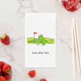 Servilleta De Papel Golfer Par Tee por Fiesta