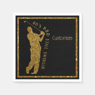 Servilleta De Papel Golfistas De Swingin De 40 A 49