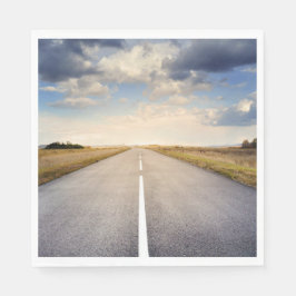 Servilleta De Papel Golpear el camino