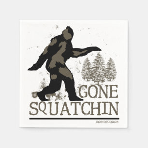 Servilleta De Papel Gone Squatchin