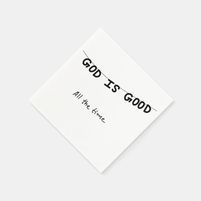 Servilleta De Papel Good Is Good All the time (Borde)