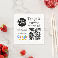 Google Reviews Gracias al logotipo QR Code