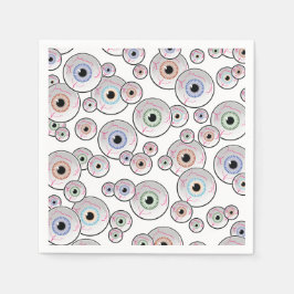 Servilleta De Papel Googly Eyes Floating