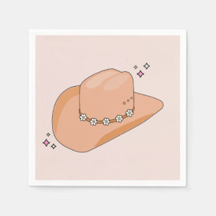 Servilleta De Papel Gorra de vaquero Neutral Beige