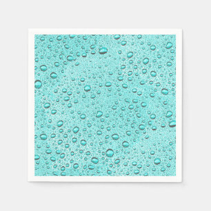 Servilleta De Papel Gotas acuáticas
