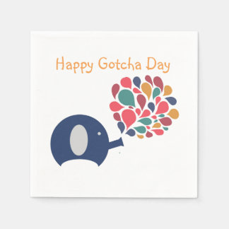 Servilleta De Papel Gotcha Day Fiesta Napkin