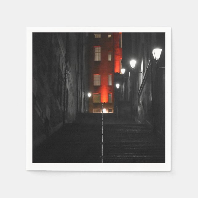 Servilleta De Papel Gothic Staircase (Anverso)