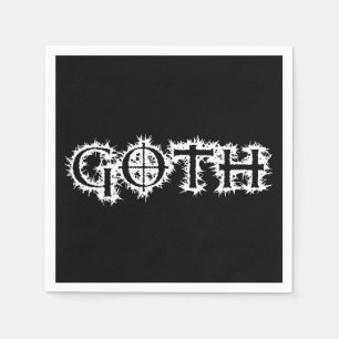 Servilleta De Papel Gótico