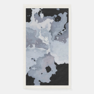 Servilleta De Papel Gótico de mármol de color gris