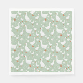 Servilleta De Papel Goto y verde arco