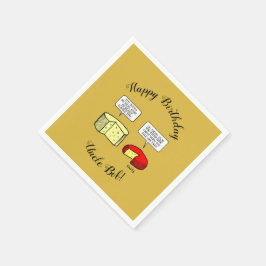 Servilleta De Papel Gouda and Jack Cheese Tasting Birthday Party