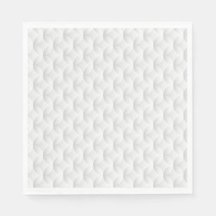 Servilleta De Papel grabado en relieve del círculo blanco