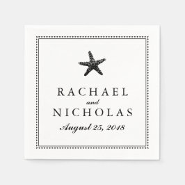 Servilleta De Papel Graceus Starfish | BODA