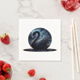 Servilleta De Papel Gracia galáctica: El cisne negro