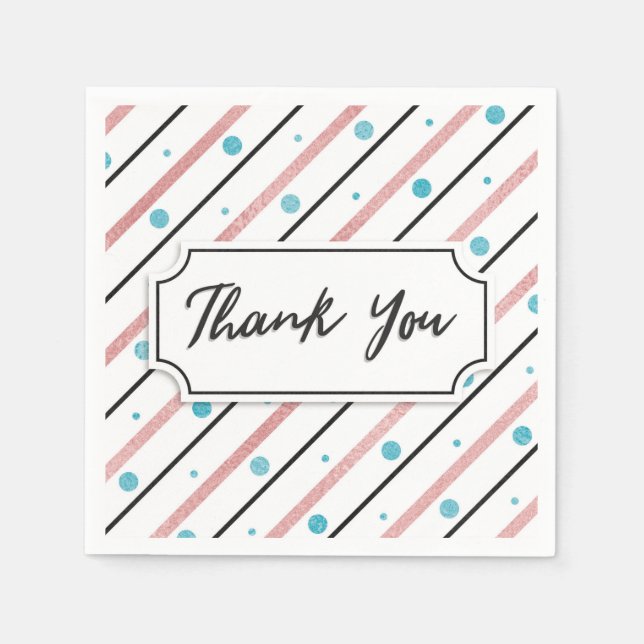 Servilleta De Papel Gracias (Anverso)