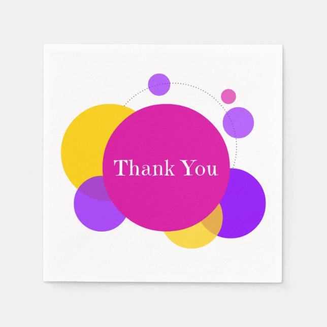 Servilleta De Papel Gracias (Anverso)