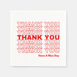 Servilleta De Papel Gracias Napkins