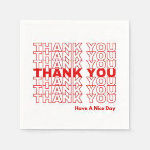 Servilleta De Papel Gracias Napkins