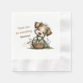 Servilleta De Papel Gracias por todo, Mamá!