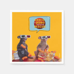 Servilleta De Papel Gracie & Pedro Watch Fiesta