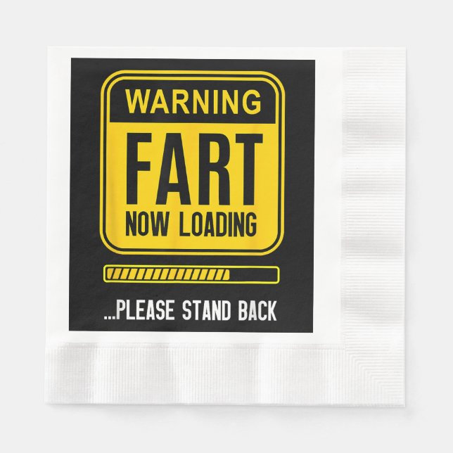 Servilleta De Papel Graciosa broma (Anverso)