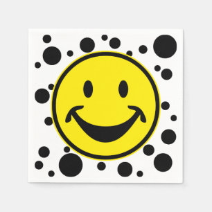 Servilleta De Papel Gracioso amarillo y puntos + tu trasero. e ideas