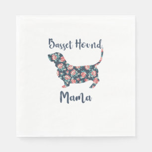 Servilleta De Papel Gracioso Basset Hound Regalos Basset Hound Mom Shi
