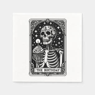 Servilleta De Papel Gracioso cumpleaños Gothic Tarot