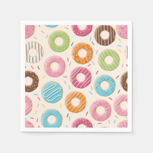 Servilleta De Papel Gracioso donut