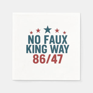Servilleta De Papel Gracioso No Faux King Way 86 47 4 De Julio