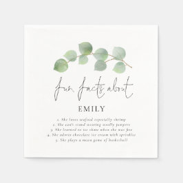 Servilleta De Papel Grad Fun Hacts Eucalyptus Name 2024 Graduation