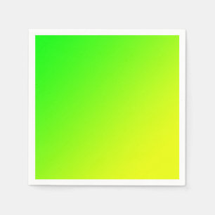Servilleta De Papel gradiente amarillo verde