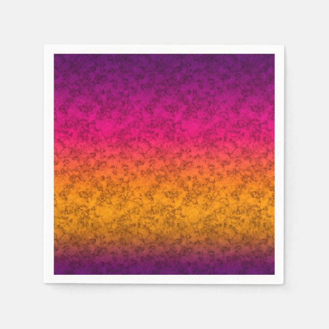 Servilleta De Papel Gradiente de mármol ornamental sin soldadura de co (Anverso)