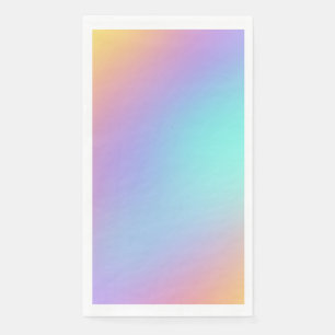 Servilleta De Papel Gradiente Pastel de forma libre