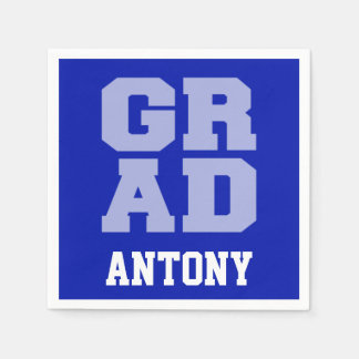 Servilleta De Papel Grads Ideas Napkins Nombre Personalizado