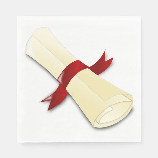 Servilleta De Papel Graduación (Anverso)