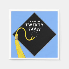 Servilleta De Papel Graduación 2025 Azul claro Fiesta