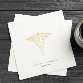 Servilleta De Papel Graduación 2025 Papel de Fiesta de enfermería de p