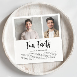 Servilleta De Papel Graduación 2 Fotos Hechos Divertidos