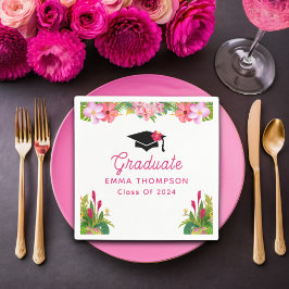 Servilleta De Papel Graduación Aloha Clase Luau De 2024