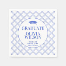 Graduación azul elegante y moderna