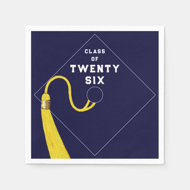 Servilleta De Papel Graduación creativa de 2025 (Anverso)